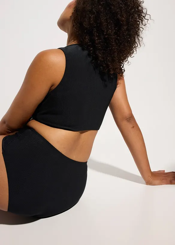 Bustier-bikini (2-delt sett) av resirkulert polyester, bonprix