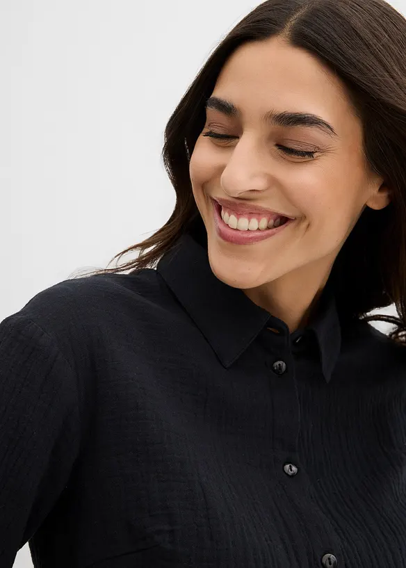 Musselinbluse, bonprix