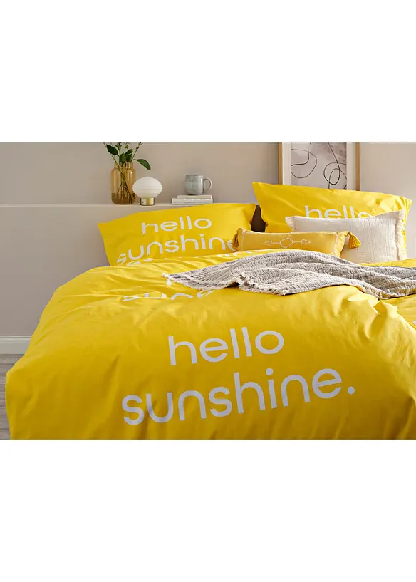 Sengesett i bomullsblanding, bonprix