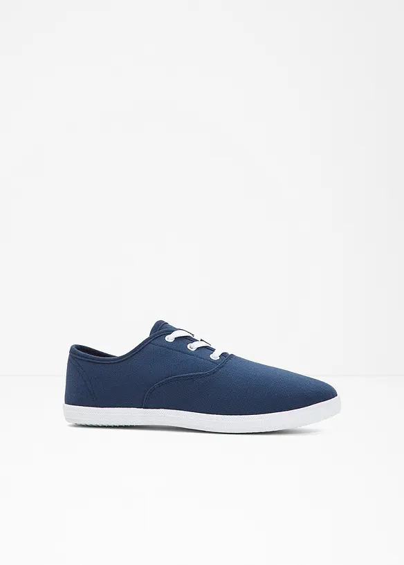 Sneakers i bomullskanvas, bonprix