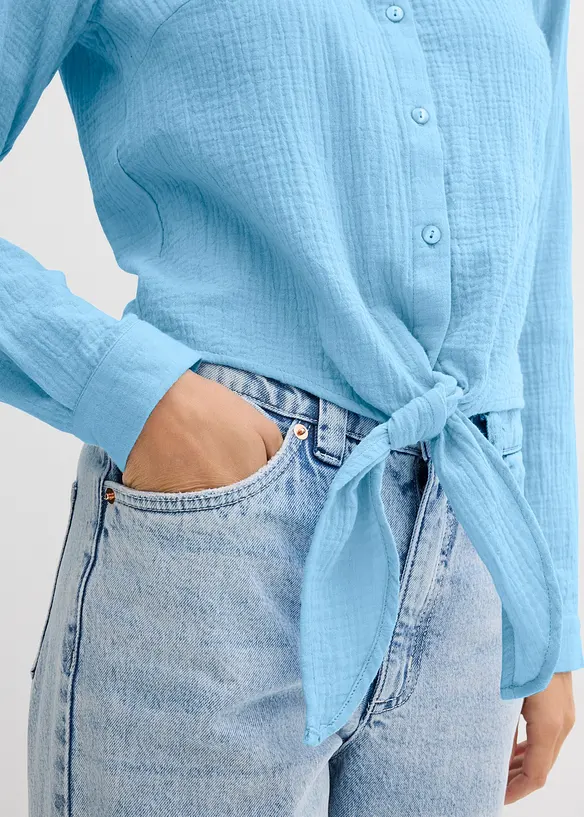 Musselinbluse, bonprix