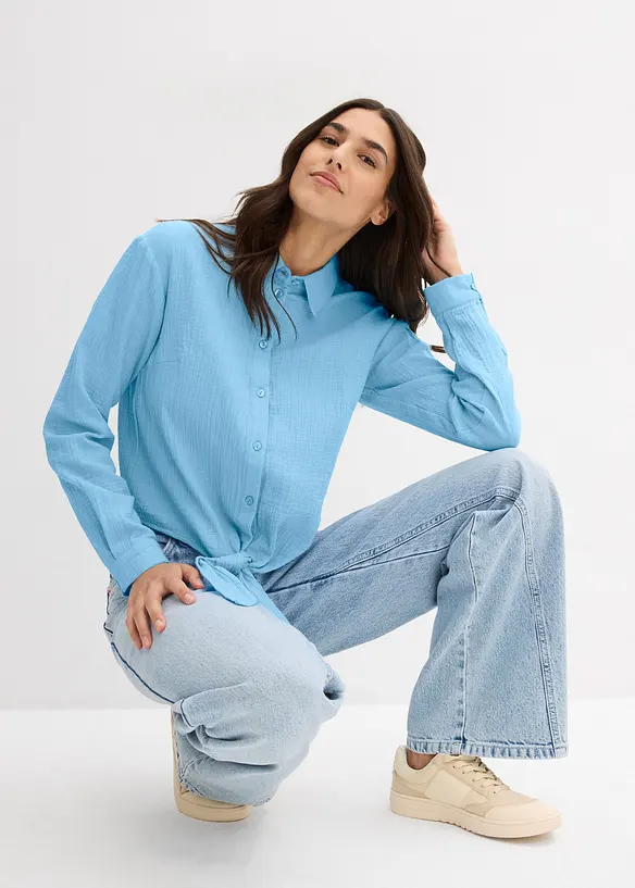 Musselinbluse, bonprix