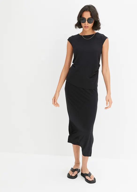 Topp i lett viskose, bonprix