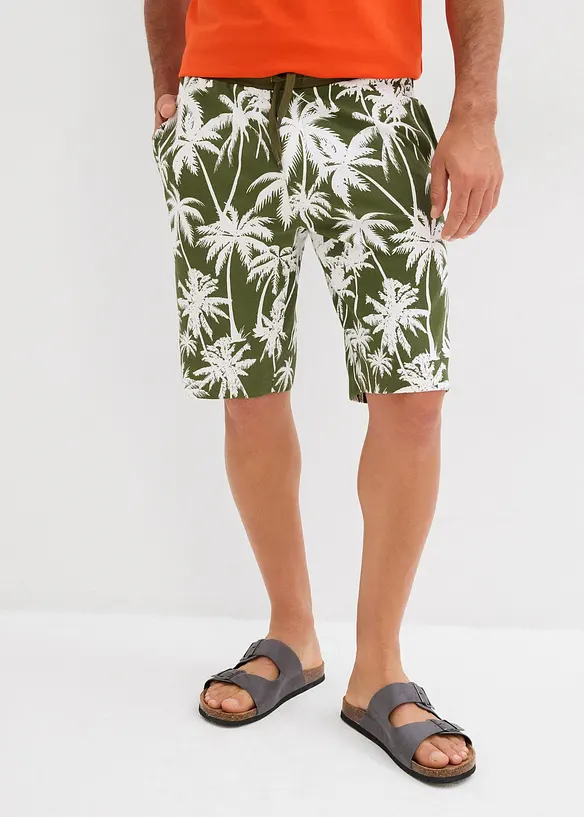 Trikot-bermudashorts i 100% økologisk bomull, bonprix