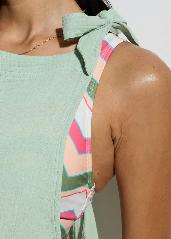 Strand-jumpsuit i lett musselin, bonprix