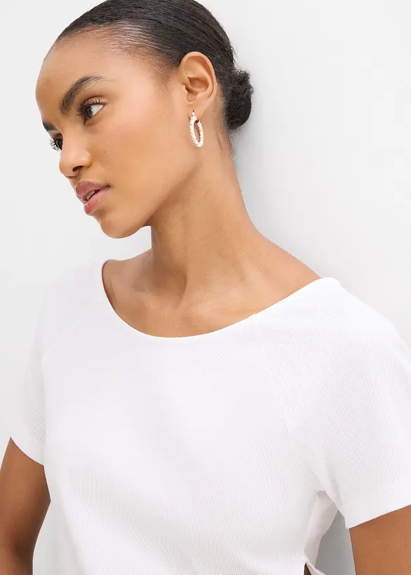 Figurn&aelig;r T-skjorte i 100% &oslash;kologisk bomull, bonprix