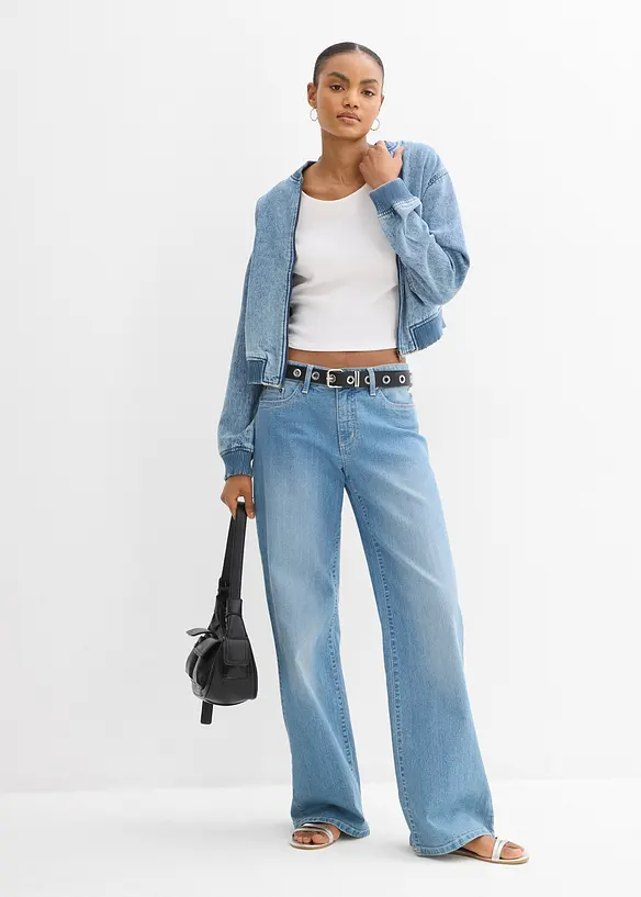 Figurn&aelig;r T-skjorte i 100% &oslash;kologisk bomull, bonprix