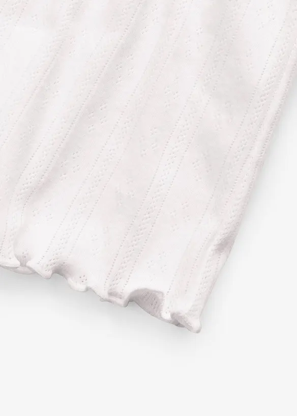 Pointelle jersey pyjamas, bonprix