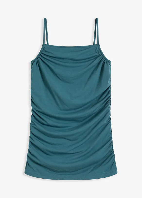 Singlet med rynkinger, bonprix
