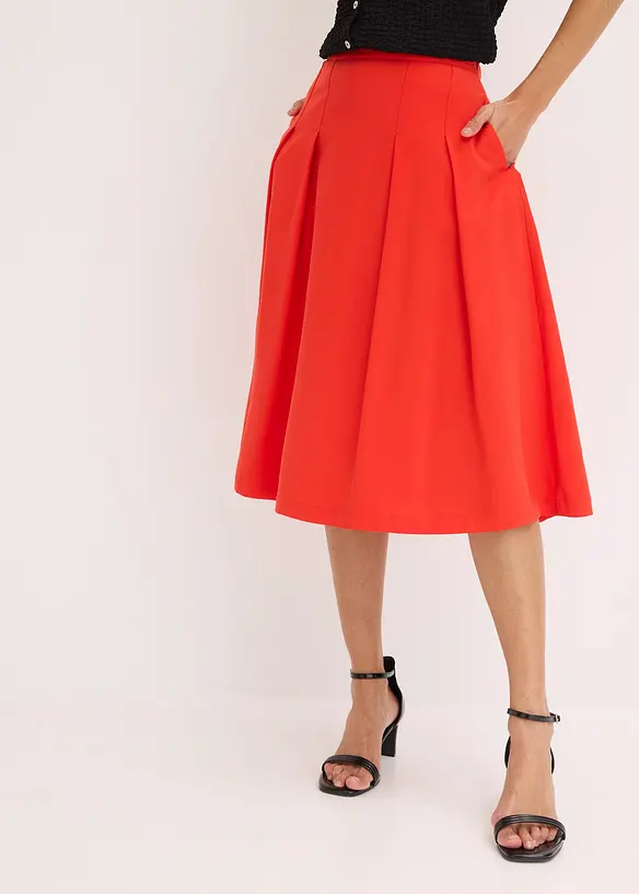 Foldeskj&oslash;rt av myk viskosemiks, bonprix