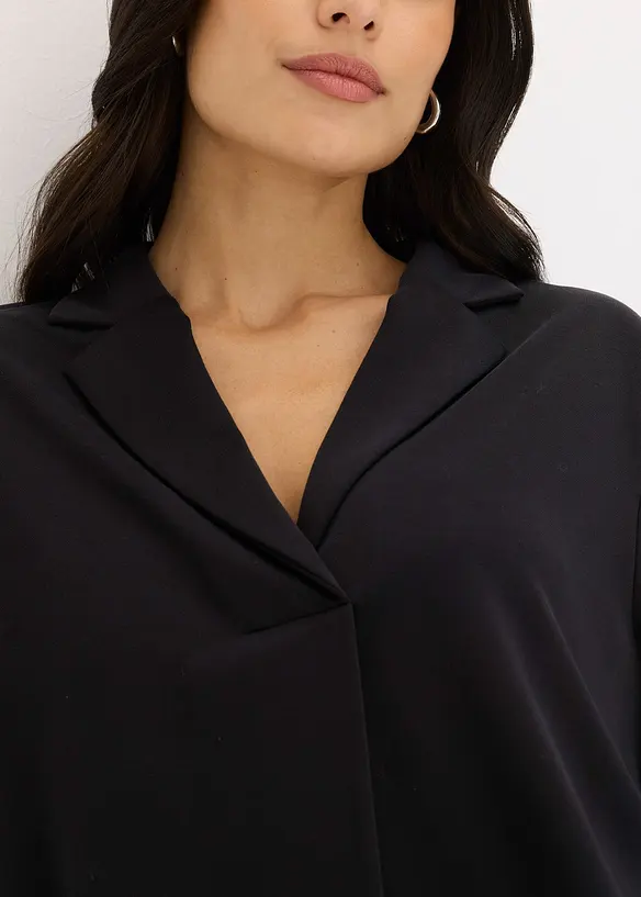 Trikot-tunika av lett viskose-piké, bonprix