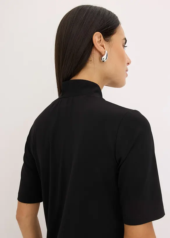 Topp med elegant krage, bonprix