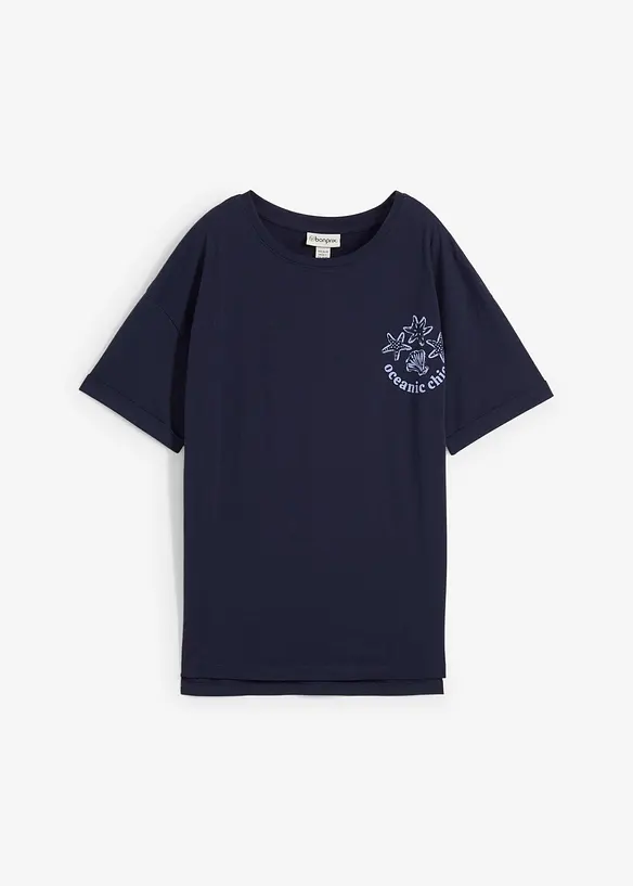 Topp i 100% bomull og boxy modell, bonprix