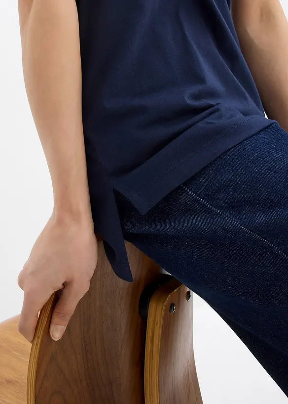 Topp i 100% bomull og boxy modell, bonprix