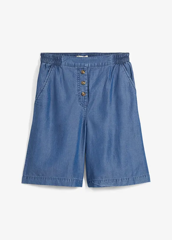 Pull on-shorts i lyocell, bonprix