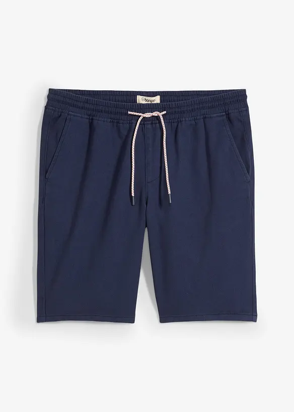 Pull on-bermudashorts i 100% bomull, Regular fit, bonprix