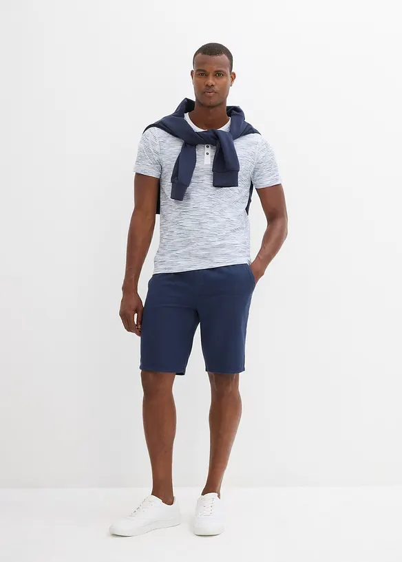 Pull on-bermudashorts i 100% bomull, Regular fit, bonprix