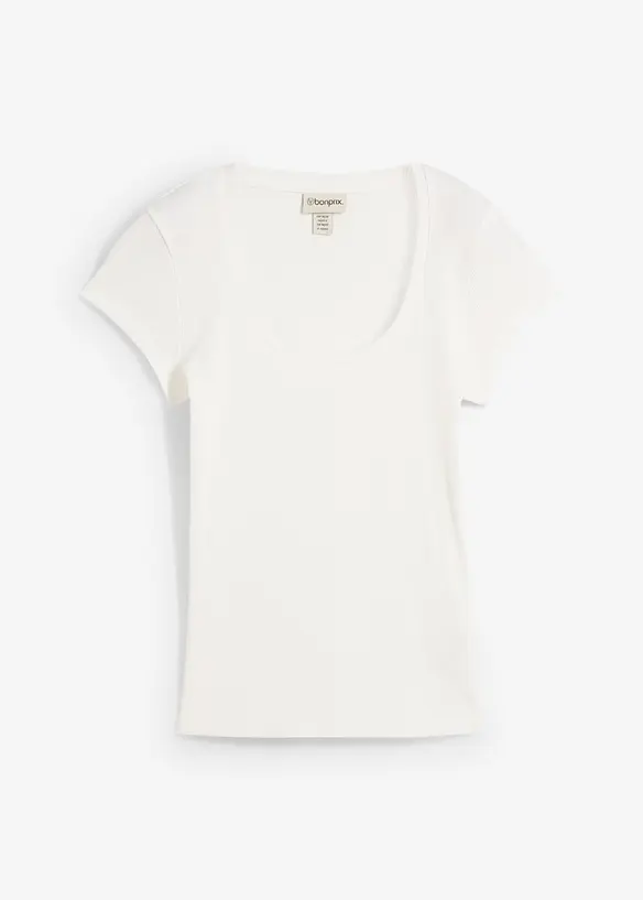 T-skjorte i 100% økologisk bomull, bonprix
