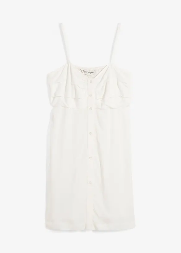 Lang bluse i lett viskose, bonprix