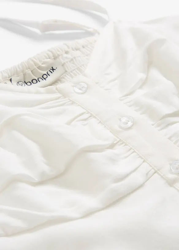 Lang bluse i lett viskose, bonprix