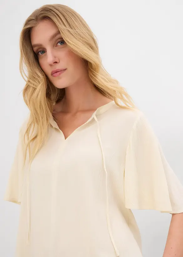 Blusetunika med vingeermer, bonprix