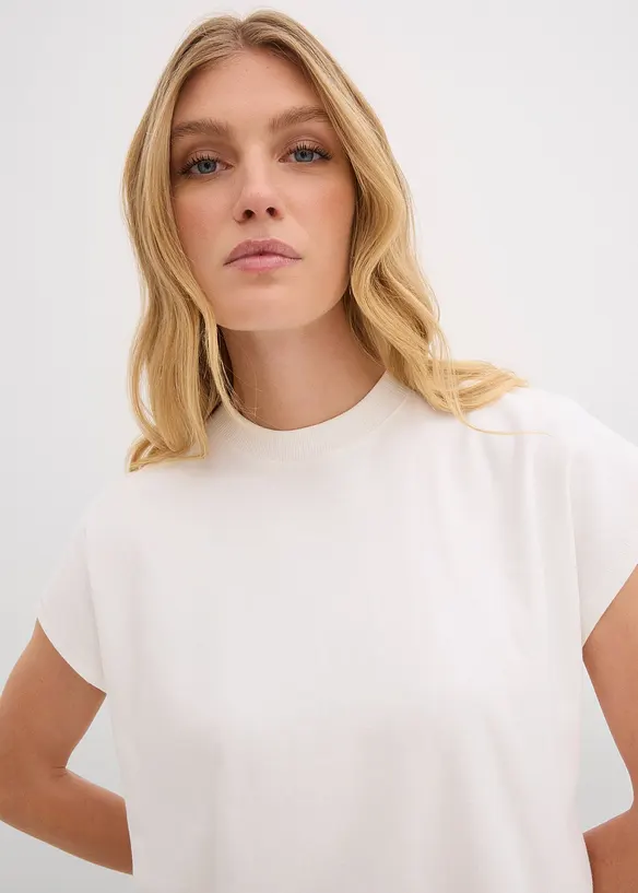 T-skjorte i 100% økologisk bomull, bonprix