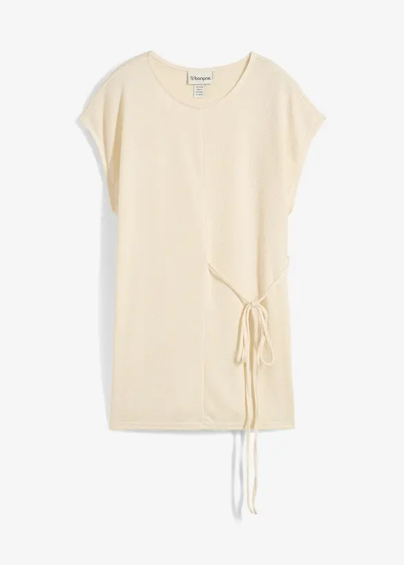 Lang topp med knyting, bonprix