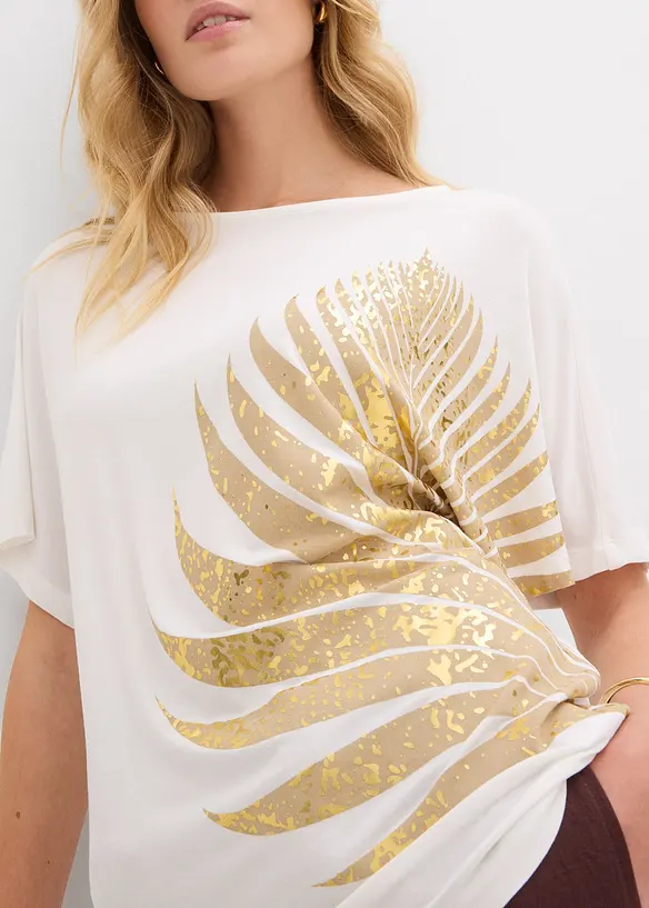 Topp i myk viskosemiks, bonprix