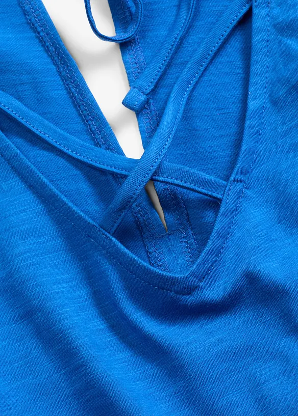 Stroppekjole i 100% &oslash;kologisk bomull, bonprix