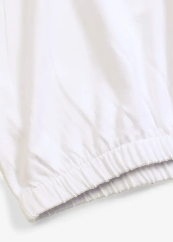 Oversized topp i myk viskosemiks, bonprix