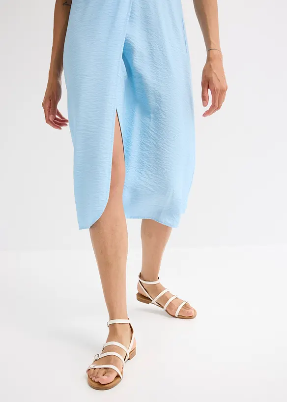 Crinkle tunikakjole, bonprix