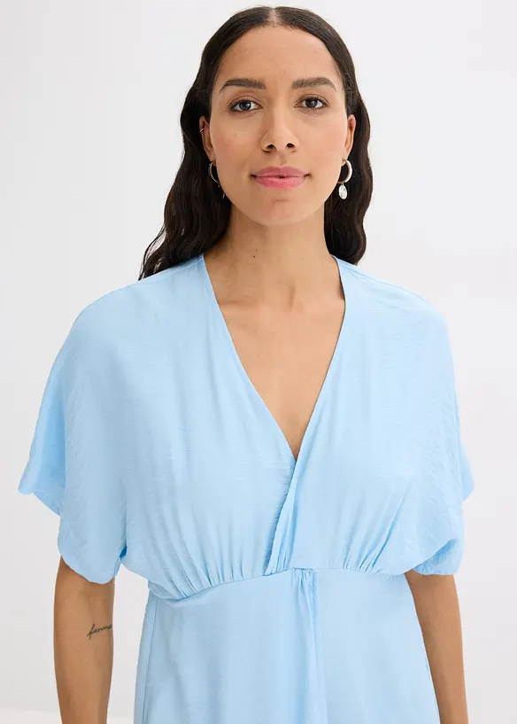 Crinkle tunikakjole, bonprix