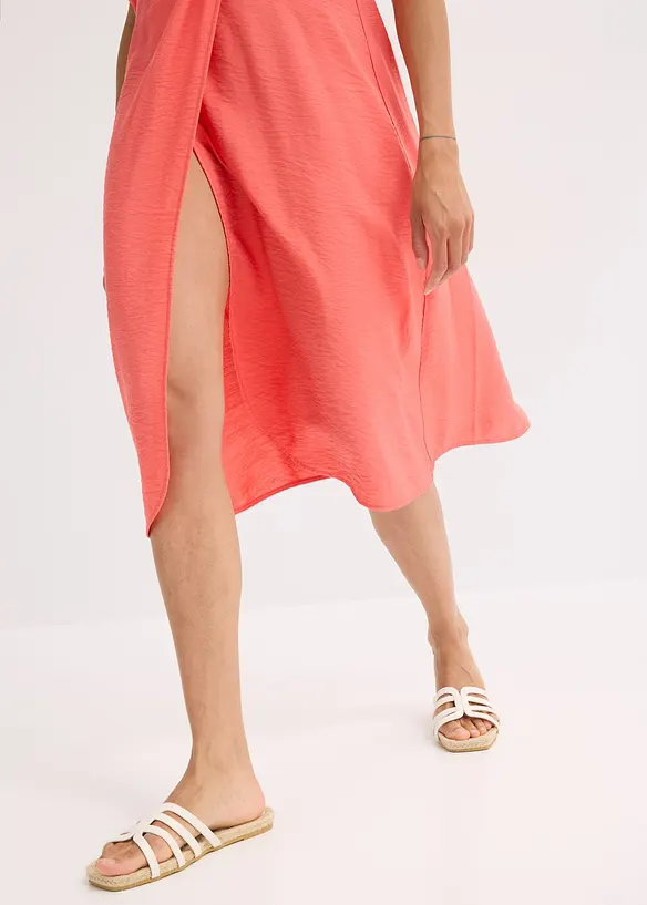 Crinkle tunikakjole, bonprix