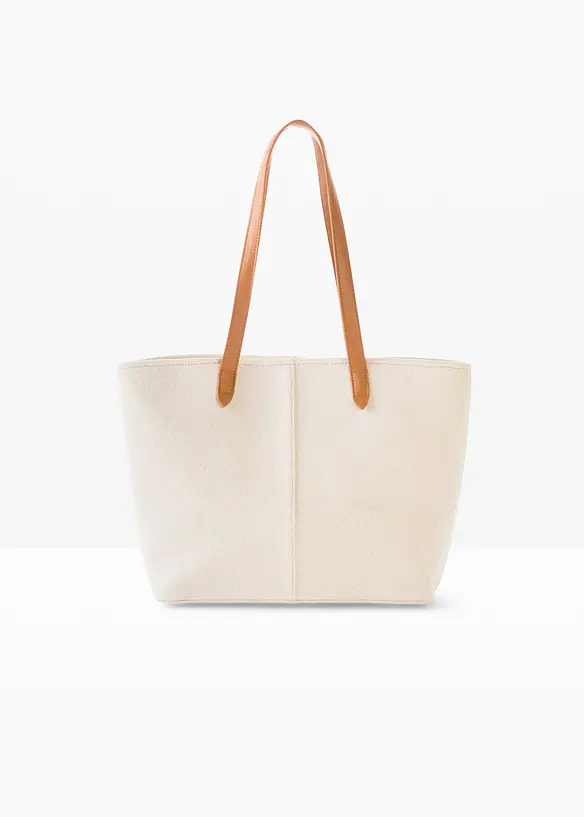 Shopper i kanvas, bonprix