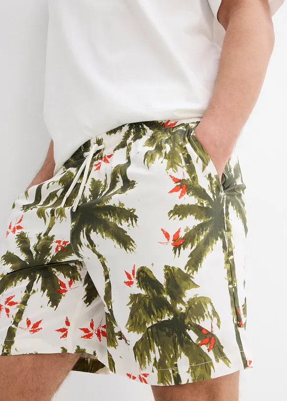 Pull on-shorts i viskose, Loose Fit, bonprix