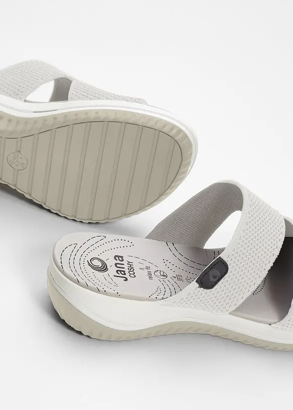 Sandal i behagelig bredde fra Jana, Jana