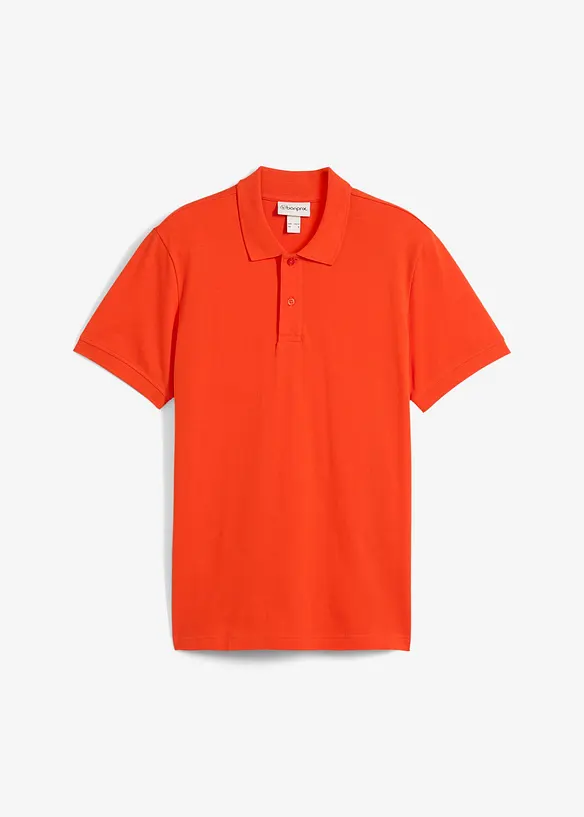 Piké-poloskjorte i 100% økologisk bomull, bonprix