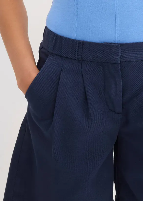 Bermudashorts av 100% bomull, bonprix