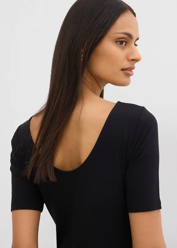 T-skjorte av fin viskose, bonprix