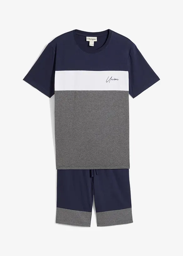 T-skjorte og trikot-bermudashorts (2-delt sett), bonprix