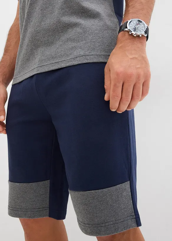 T-skjorte og trikot-bermudashorts (2-delt sett), bonprix