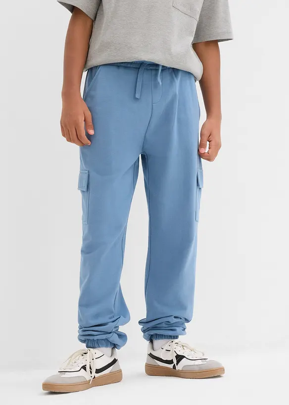 Joggebukse med cargolommer, bonprix