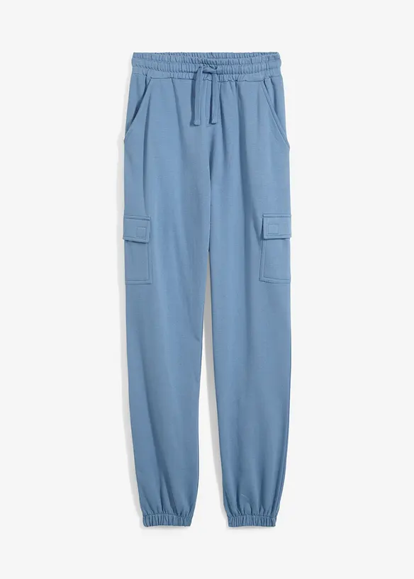 Joggebukse med cargolommer, bonprix