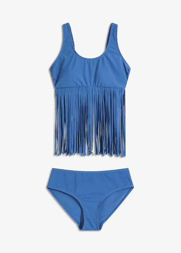 Tankini med frynser (2-delt sett), bonprix