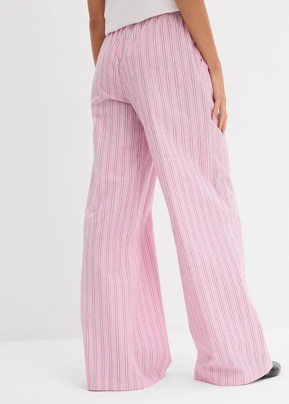 Slip on-bukse av ren bomull, bonprix