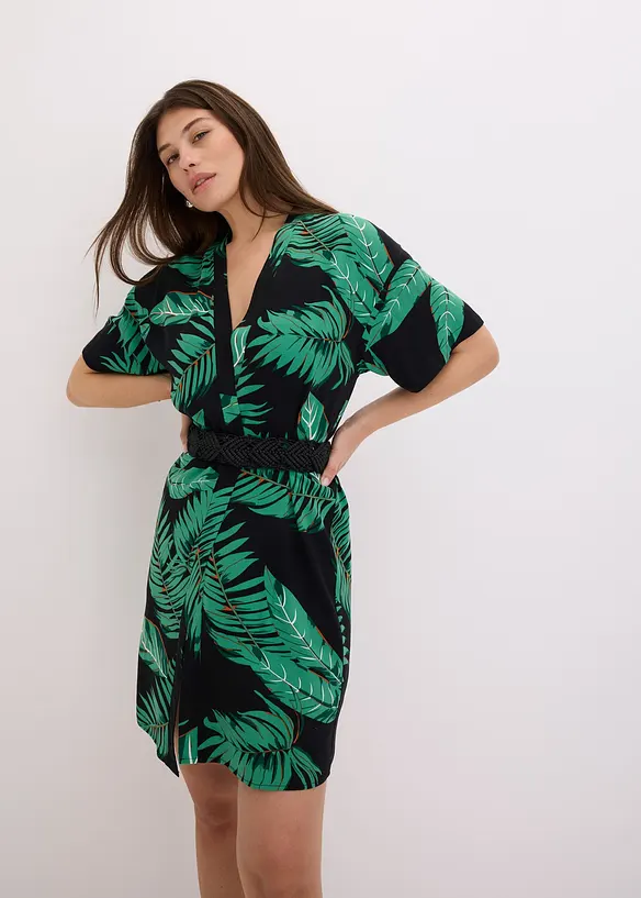 Kimonobluse av lett viskose, bonprix
