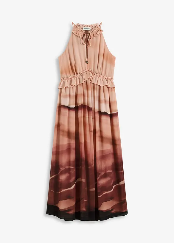 Chiffonkjole, bonprix