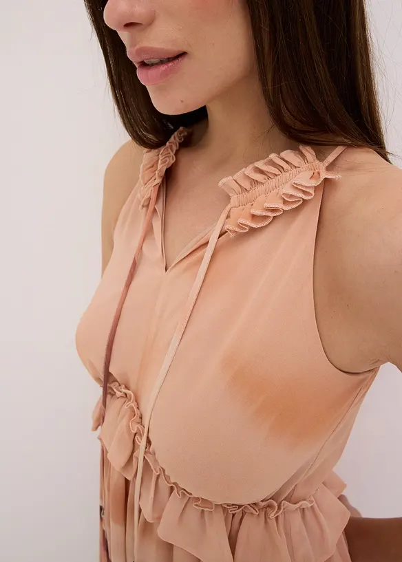 Chiffonkjole, bonprix