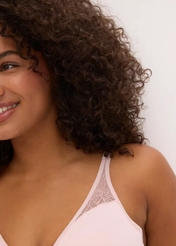 Spile-BH med myk bomull (2-pack), bonprix