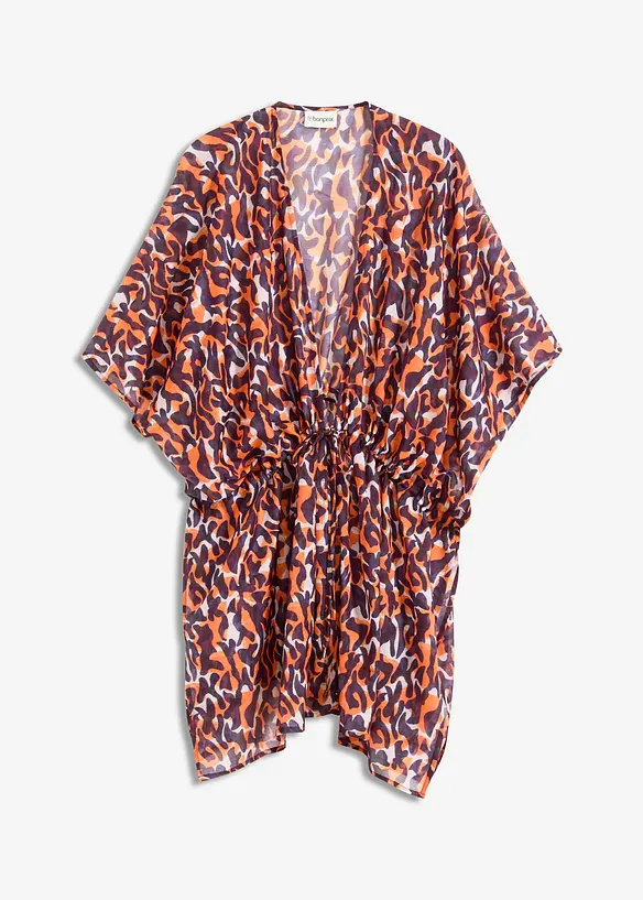Strandkimono med knyting, bonprix